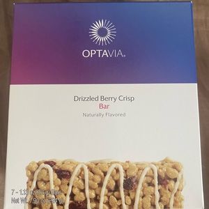 OPTAVIA drizzled Berry crisp bars- UNOPENED